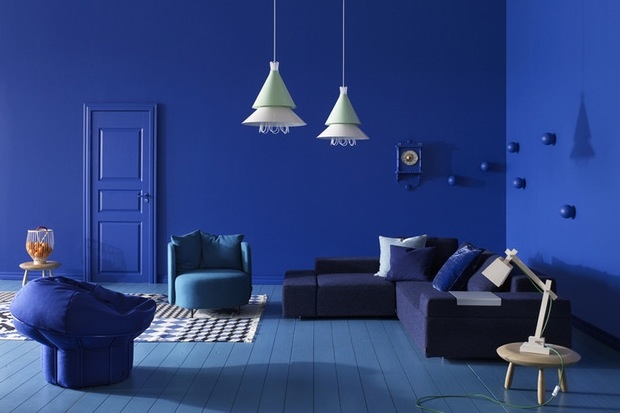 All Dazzling Blue room.