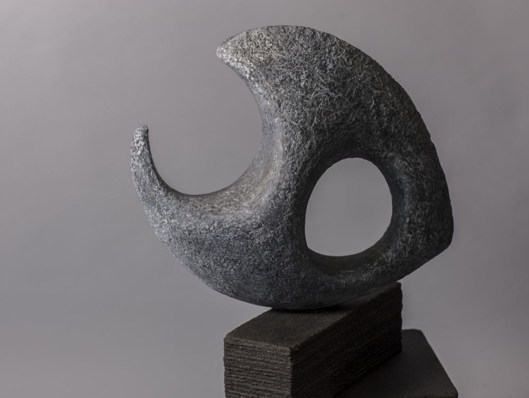 Brigit Piskor, Threshold Series I, 38”x24”x20”, concrete and acrylic