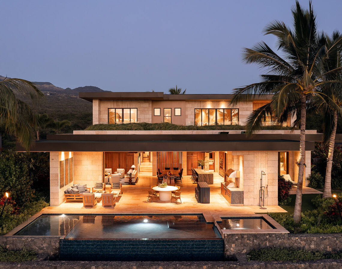 The net-zero, LEED Silver–certified Coral House, with architecture by de Reus Architects, landscape design by VITA Planning & Landscape Architecture and interiors by Philpotts Interiors, sits gently on its site facing the south shore of Maui. In addition to the successful implementation of sustainably minded architectural features and 64 CALIFORNIAHOMEDESIGN.COM SPRING 2023 65 technology, the residence supports the active clients’ multiple working and wellness needs.The net-zero, LEED Silver–certified Coral House, with architecture by de Reus Architects, landscape design by VITA Planning & Landscape Architecture and interiors by Philpotts Interiors, sits gently on its site facing the south shore of Maui. In addition to the successful implementation of sustainably minded architectural features and 64 CALIFORNIAHOMEDESIGN.COM SPRING 2023 65 technology, the residence supports the active clients’ multiple working and wellness needs.